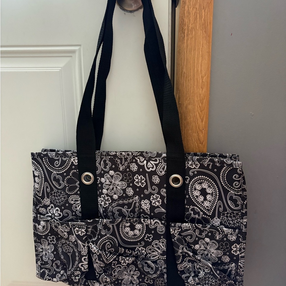 Thirty-One Organizing Utility Tote Bag in Paisley Parade